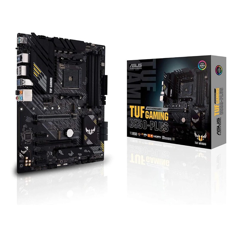Asus TUF Gaming B550-PLUS - DDR4 AM4 AMD ATX Motherboard - اللوحة الأم